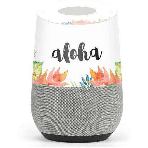 Aloha Tropical Google Home Skin